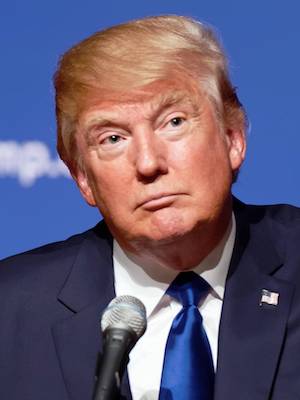 Donald Trump at the New Hampshire Town Hall at Pinkerton Academy, Aug. 19t 2015. By Michael Vadon. Flickr (CC BY-SA 2.0)