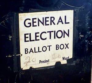 Ballot Box. By Mr. Gray, Flickr, Public Domain (CC0 1.0)