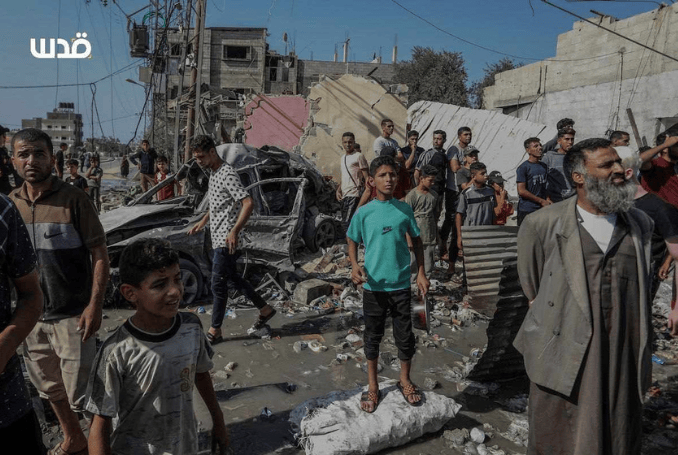 Gaza reels under new massacres carried out by the Israeli army. (Photo: via Social Media)