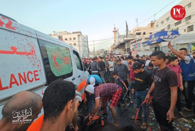 Gaza reel under new massacres carried out by the Israeli army. (Photo: via Social media)