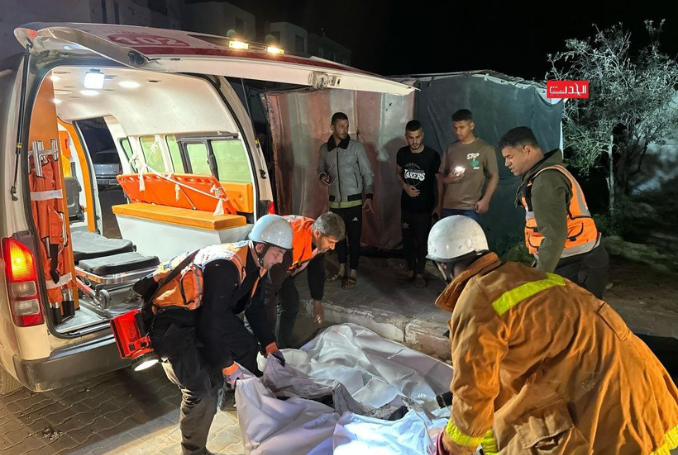 Israel continued to carry out massacres in Gaza. (Photo: social media, via QNN)